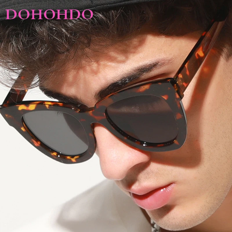 

2025 New Fashion Oversized Cat Eye Sunglasses Women Luxury Brand Designer Vintage Sun Glasses Male Eyeglasses Gafas De Sol UV400