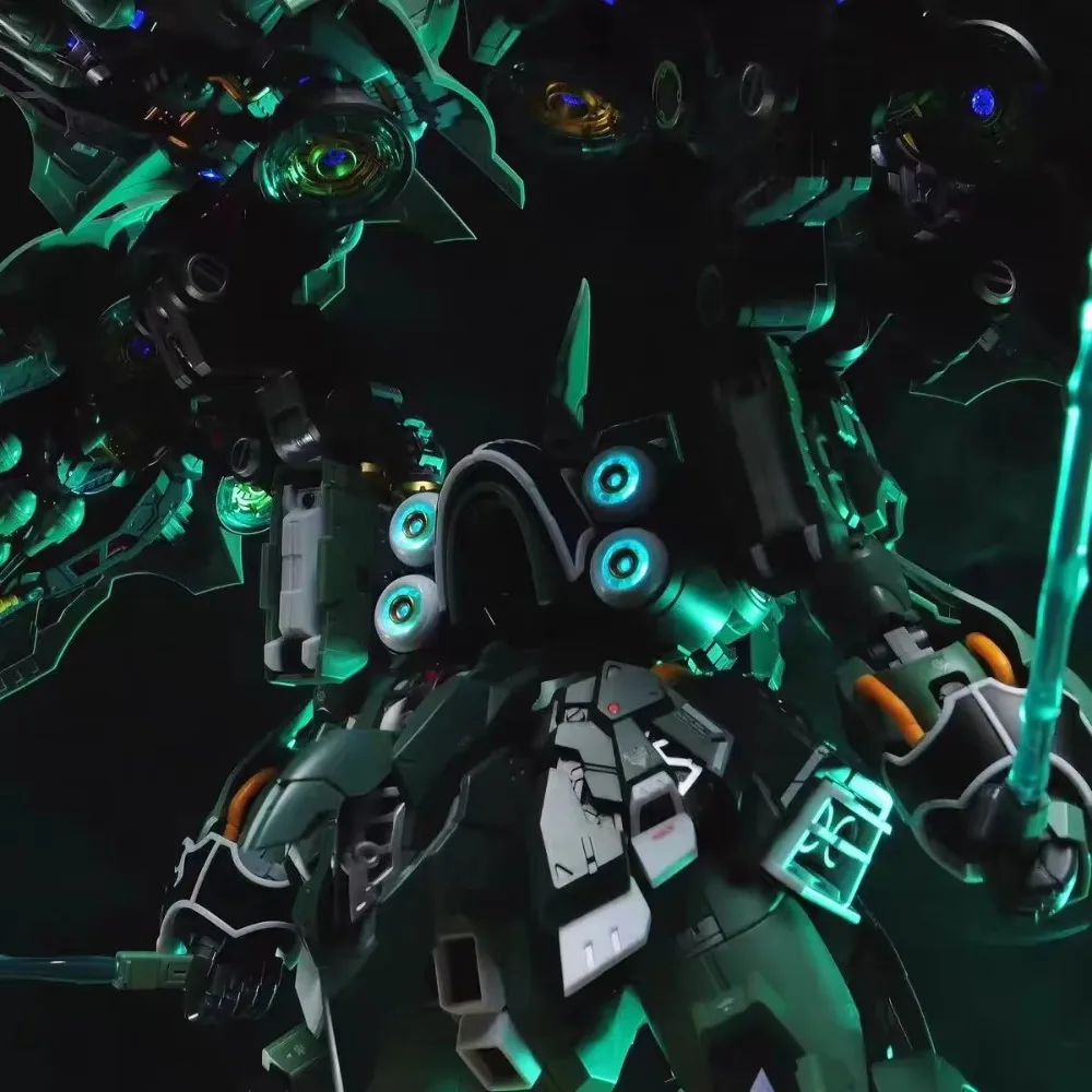 1/100 funciona kshatriya osirisaerial dominador figura de ação lâmpada luminosa montagem modelo kit coletar brinquedo de presente