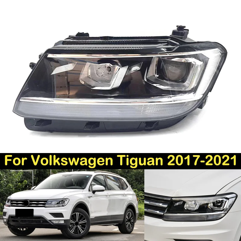 

DECHO For Volkswagen VW Tiguan 2017 2018 19 20 2021 Headlight Front bumper headlight headlamp Assembly head light head lamp Assy