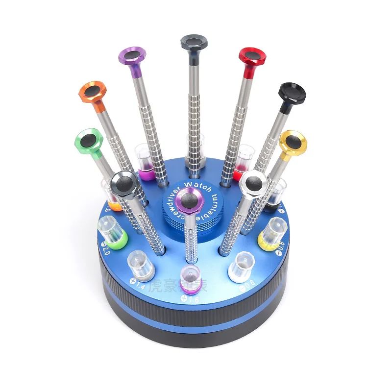 

Ремонт часов, цельнометаллическая маленькая отвертка, комбинированный набор винтов, стальная отвертка, набор послеburera, десять шт.