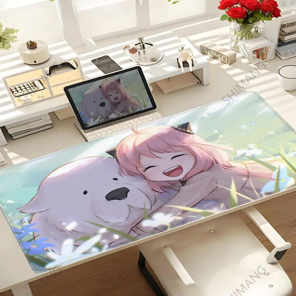 

S-SPY x FAMILY Mouse Pad Mousepad Large Gaming Mouse Pad LockEdge Thickened Computer Keyboard Table Desk Mat