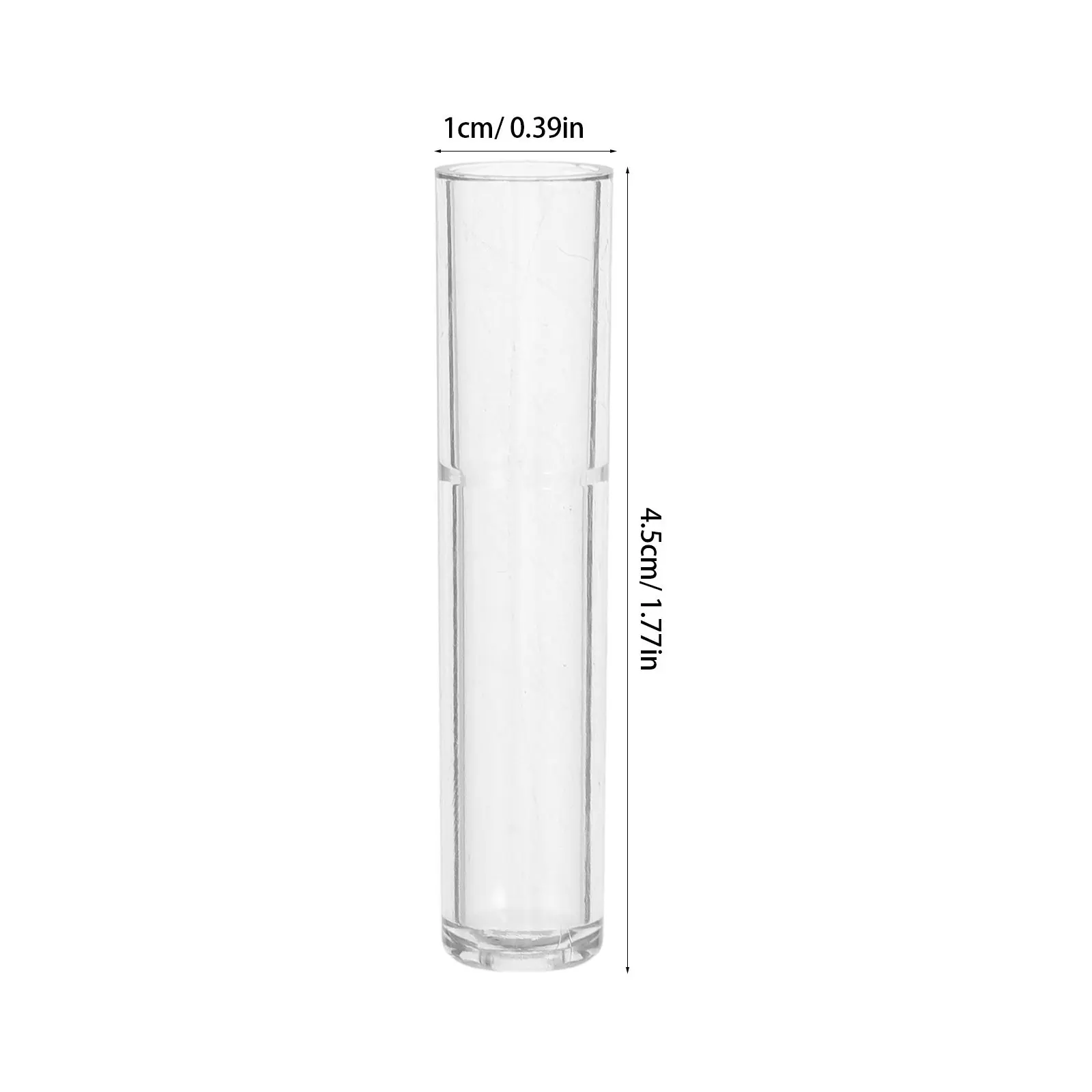 100Pcs Transparent Pencil Caps Clear Plastic Extenders for Pencil Tips Protection Visibility Monitoring Secure Comfortable Fit