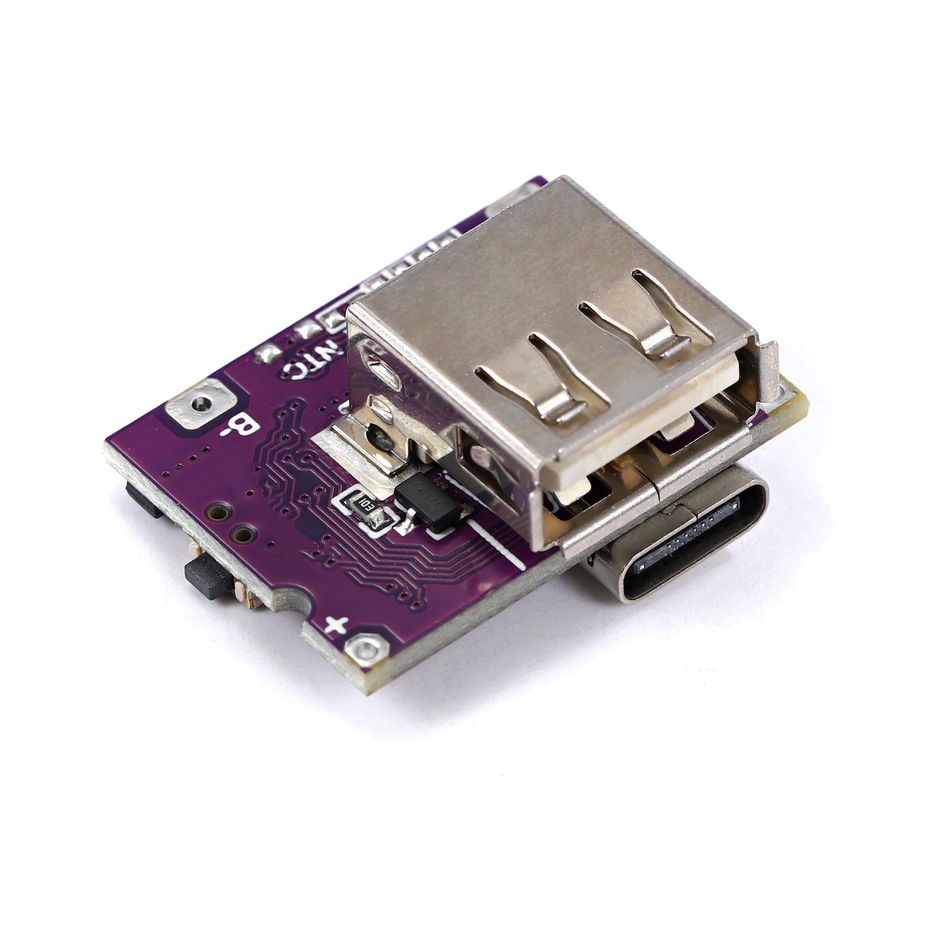 IP5310 Mobile Power Bank Accessories With Switch LED Indicator 5V 3.1A Boost Converter Step-Up Power Module Type-C USB