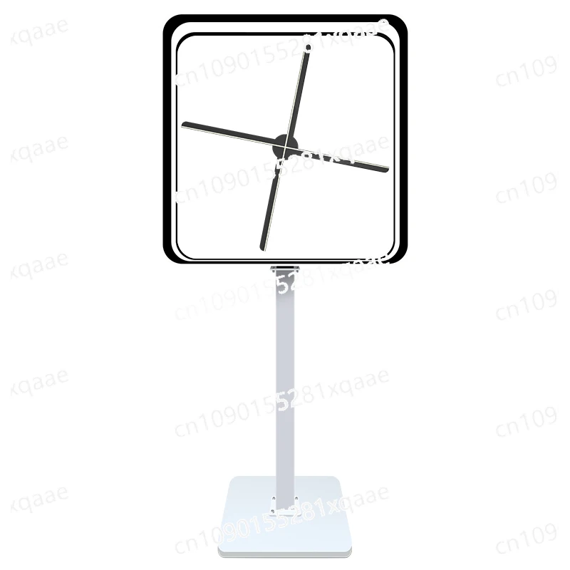

3D three-dimensional holographic led ultra-thin vertical mobile advertising machine