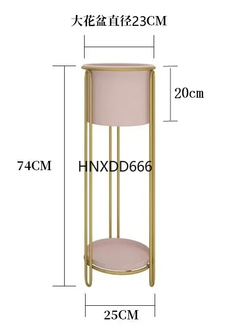 

Nordic Iron Plant Shelves Light Luxury Living Room Floor Plant Stands Simple TV Cabinet Sofa Side Shelf Indoor Flowerpot Shelf T