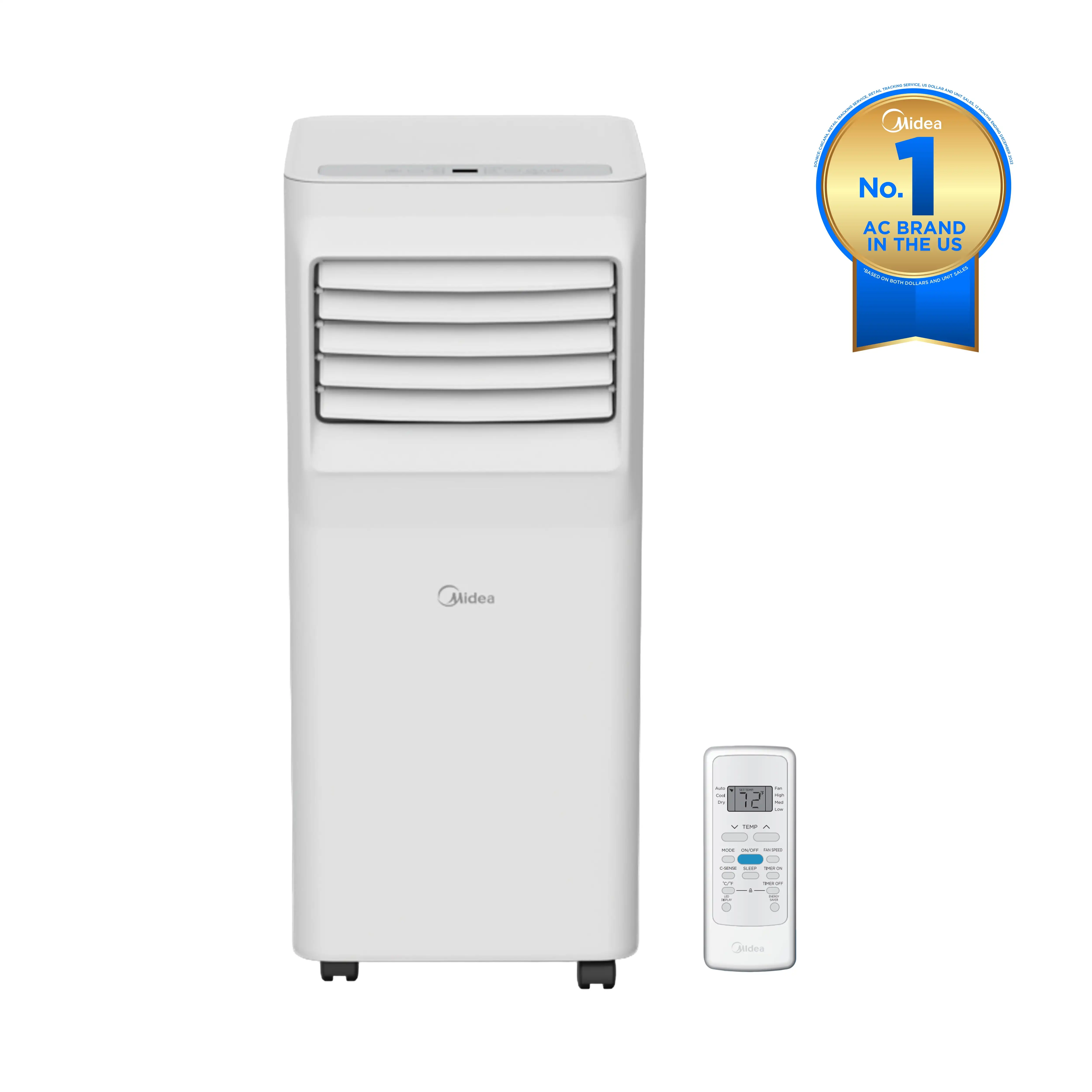 Midea 5, 000 BTU Portable Air Conditioner, Cools up to 150 Sq. Ft., White, MAP05R1AWWT-T — Midea
