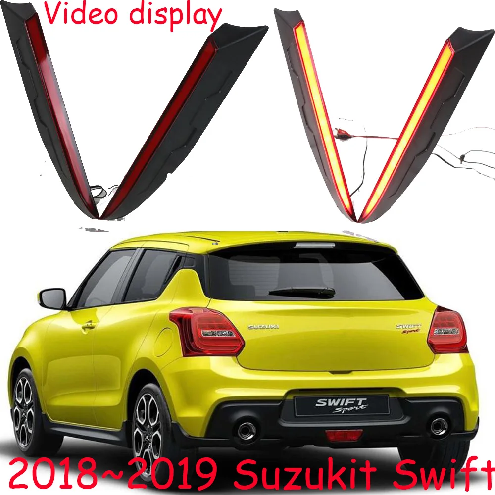 

Видеодисплей, 2 шт., Стайлинг автомобиля для Suzuki Swift, задние фонари, светодиодный 2017 2018 2019year, задний фонарь Swift, автомобильные аксессуары, задний фонарь