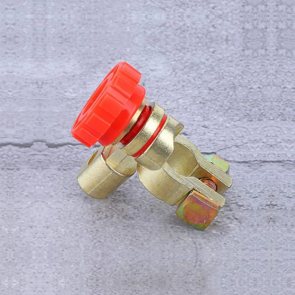 

1pc Car Battery Terminal Link Switch Quick Cut-off Disconnect Isolator Switch Truck Parts Battery Disconnector Auto Accessories