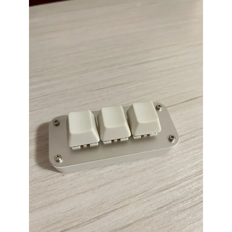 Custom Mechanical Keypad Keyboard Macro Programmable Mini Shortcut One Click Password Game Auxiliary 3-Key
