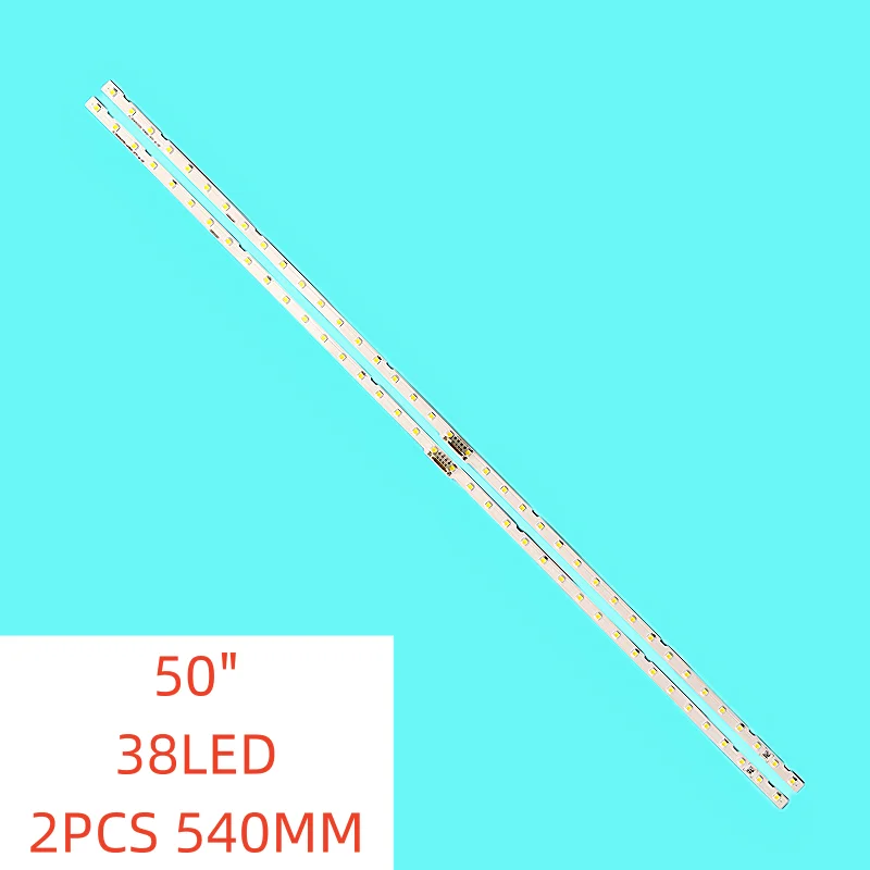 2pcs LED Backlight Strip for Samsung UE50NU7022 UE50NU6025 UE50NU7020 UE50NU7025 UE50NU7090 UE50NU7092 UE50NU7022