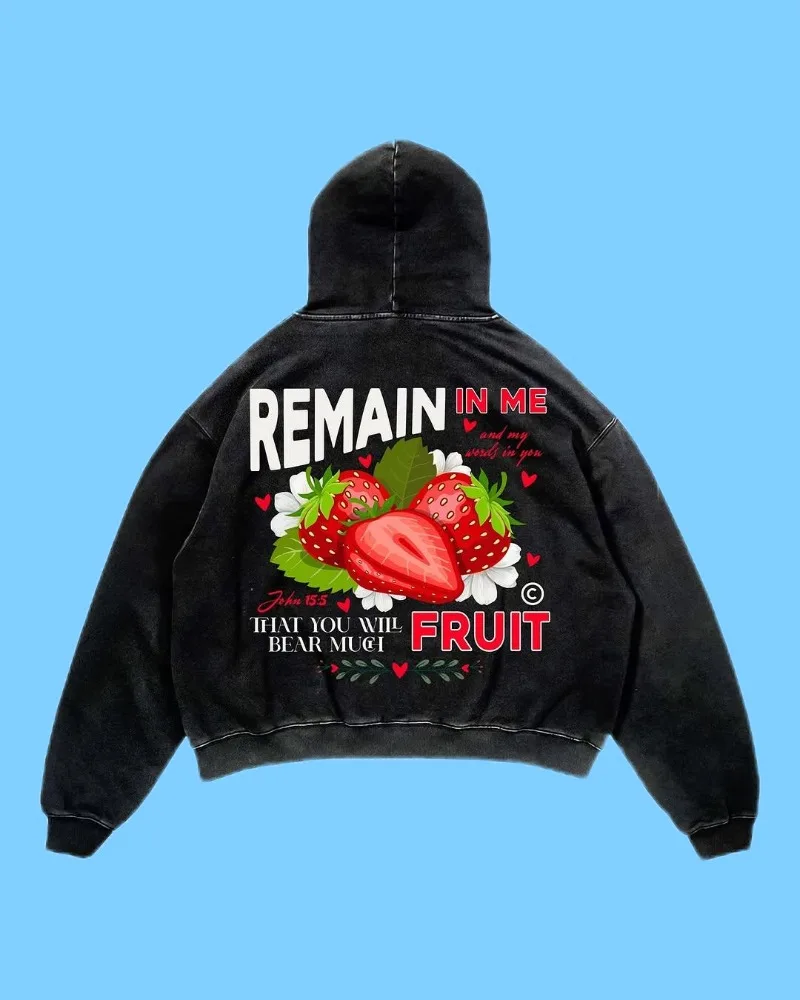 

Y2K Street Beat Retro Trend Printed Super David Coat Neutral Casual Hoodie Black Women's Warm Sweatshirt Gothic Fashion Clothing