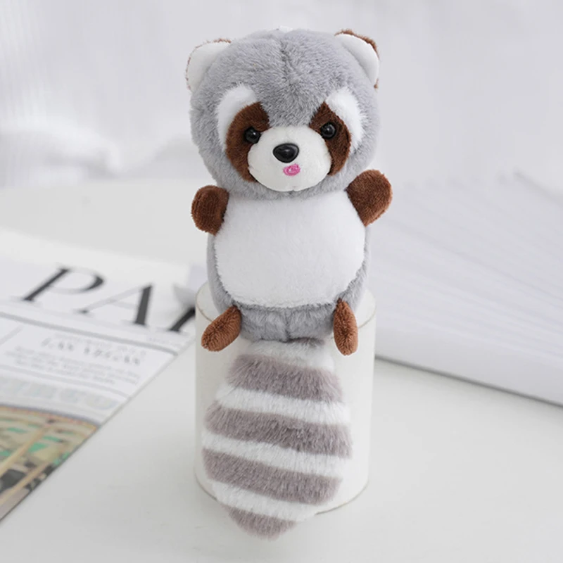 1PC 20cm Raccoon Plush Toy Kawaii Cute Soft Stuffed Animals Doll Pillow For Girls Children Kids Baby Girl Birthday Gift