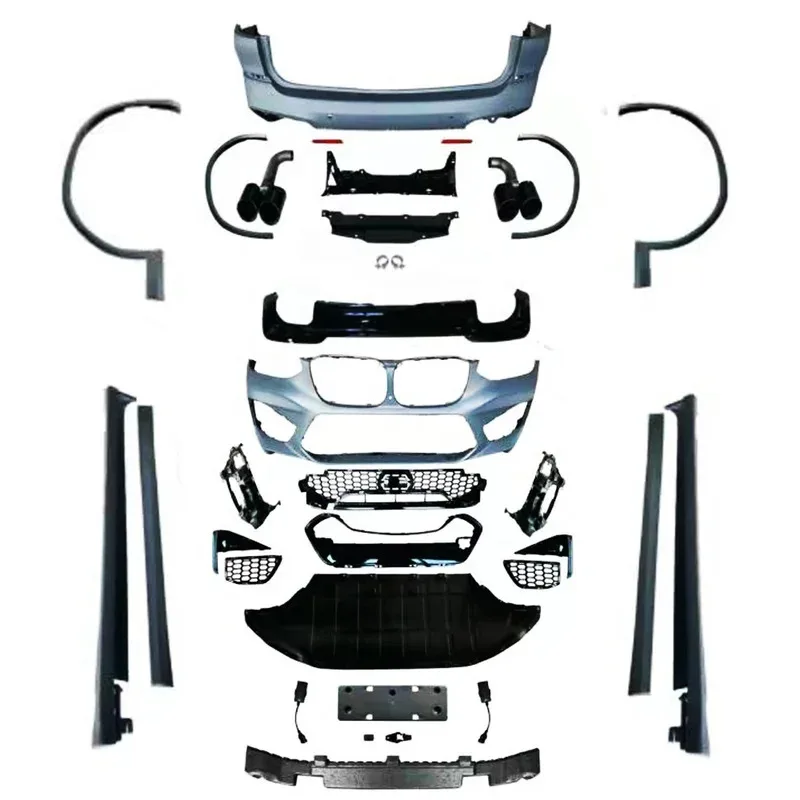 

Заводской хит продаж автомобильного бампера для G01 F97 to X Bumper pp Пластиковый материал Автомобильный обвес для Normal X3 G01 G08 Change X High
