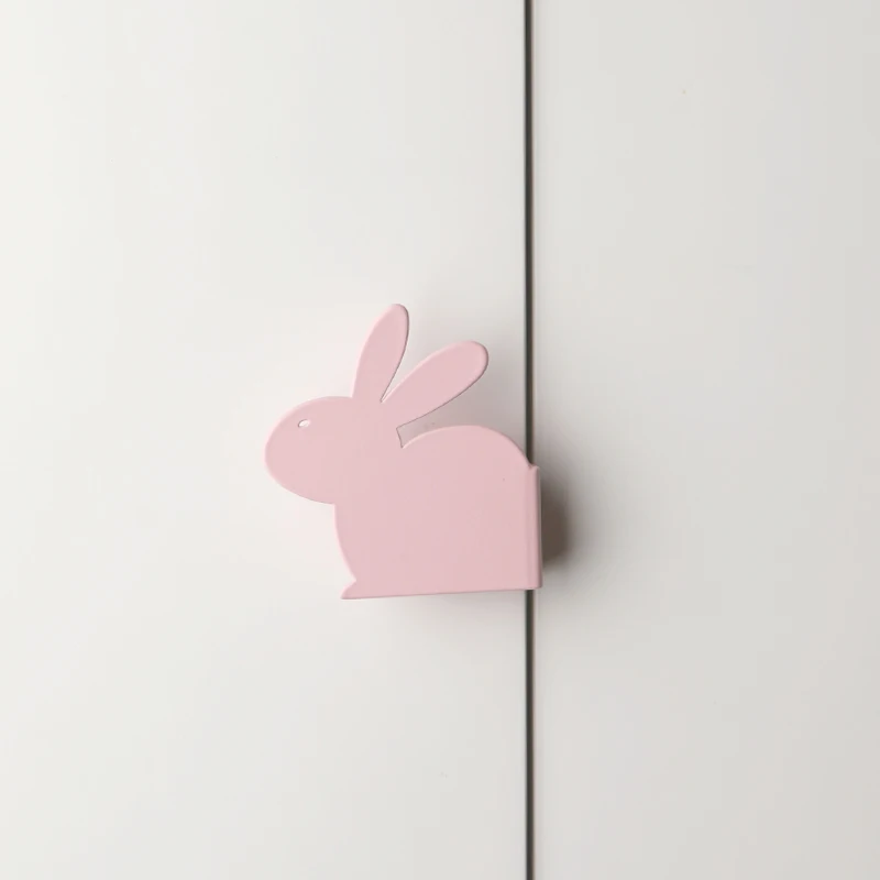 Ghobestir Lovely Pull Rabbit Pull for Cabinet Unique Brass Handles Macaroon Drawer Handles Factory Outlet