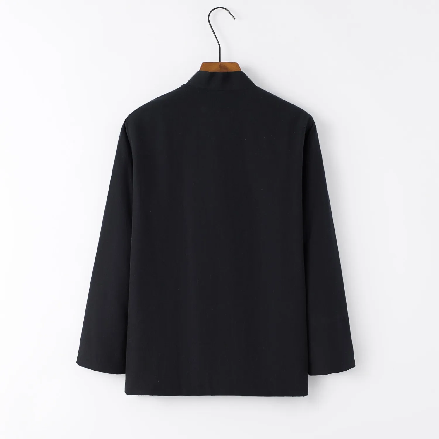 معطف شتوي مبطن بالقطن للرجال فضفاض مناسب على شكل حرف T دافئ Sli Urban Faion مقاس الوقوف زر مزين بالصينية...