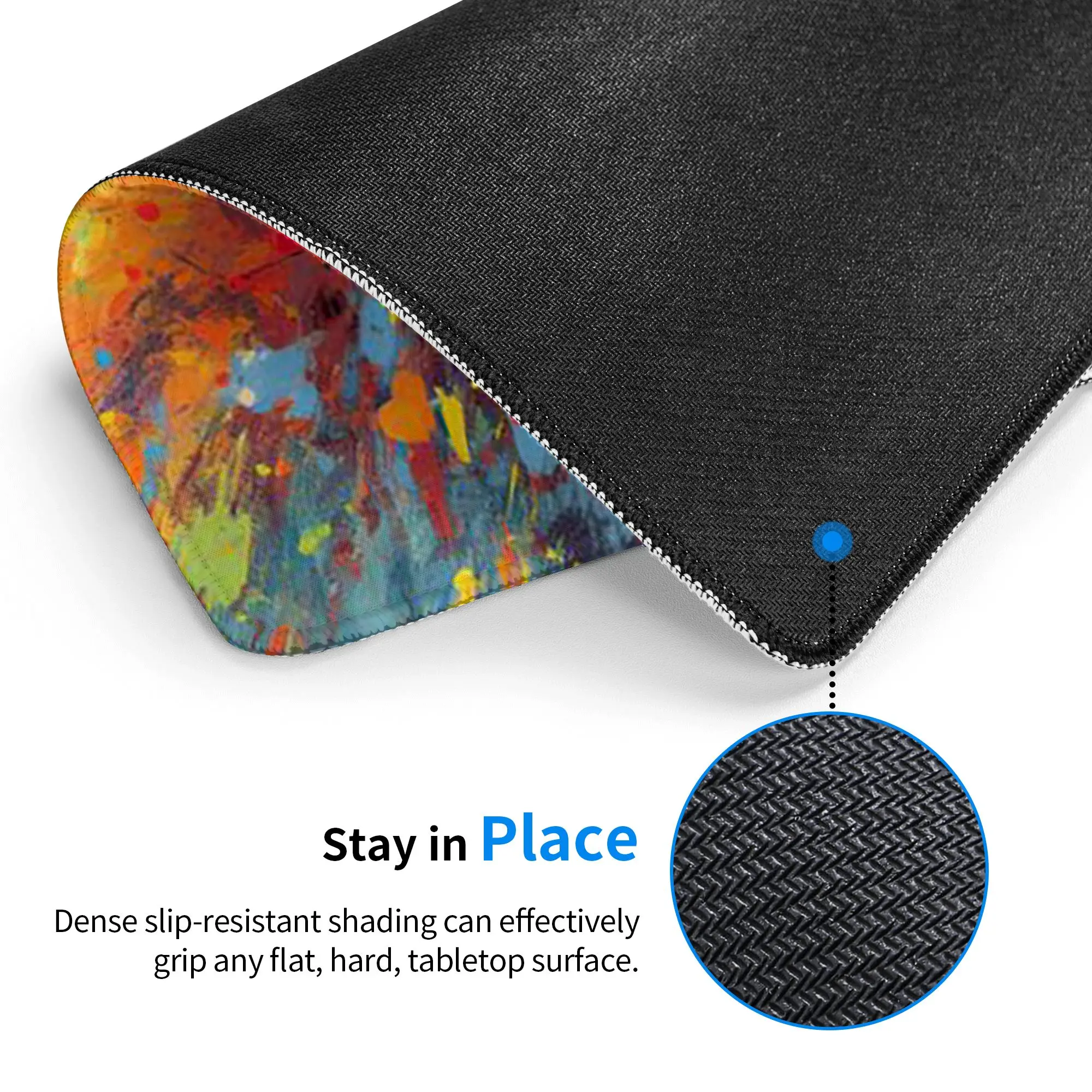 Graffiti Soccer Themed Mouse Pad Computer Keyboard Mouse Mat Gamer PC Laptop Desk Mat Office Accessories Table Mats