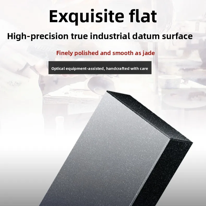 Class 00 High Precision Black Granite Surface Plate with Bracket for CMM Measurement Laboratory Inspection