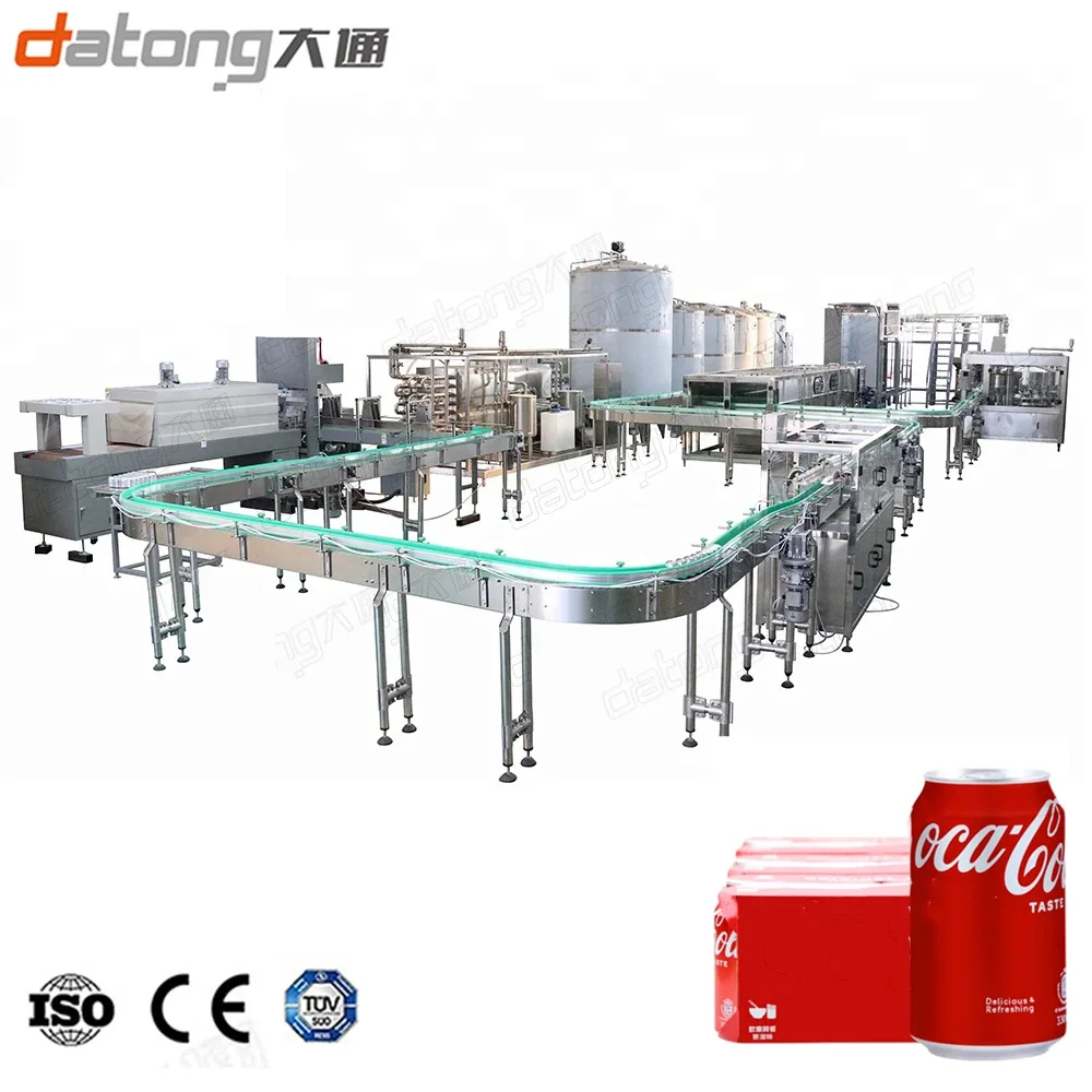 High Quality Automatic Machinery Beverage Canning Filling Machine