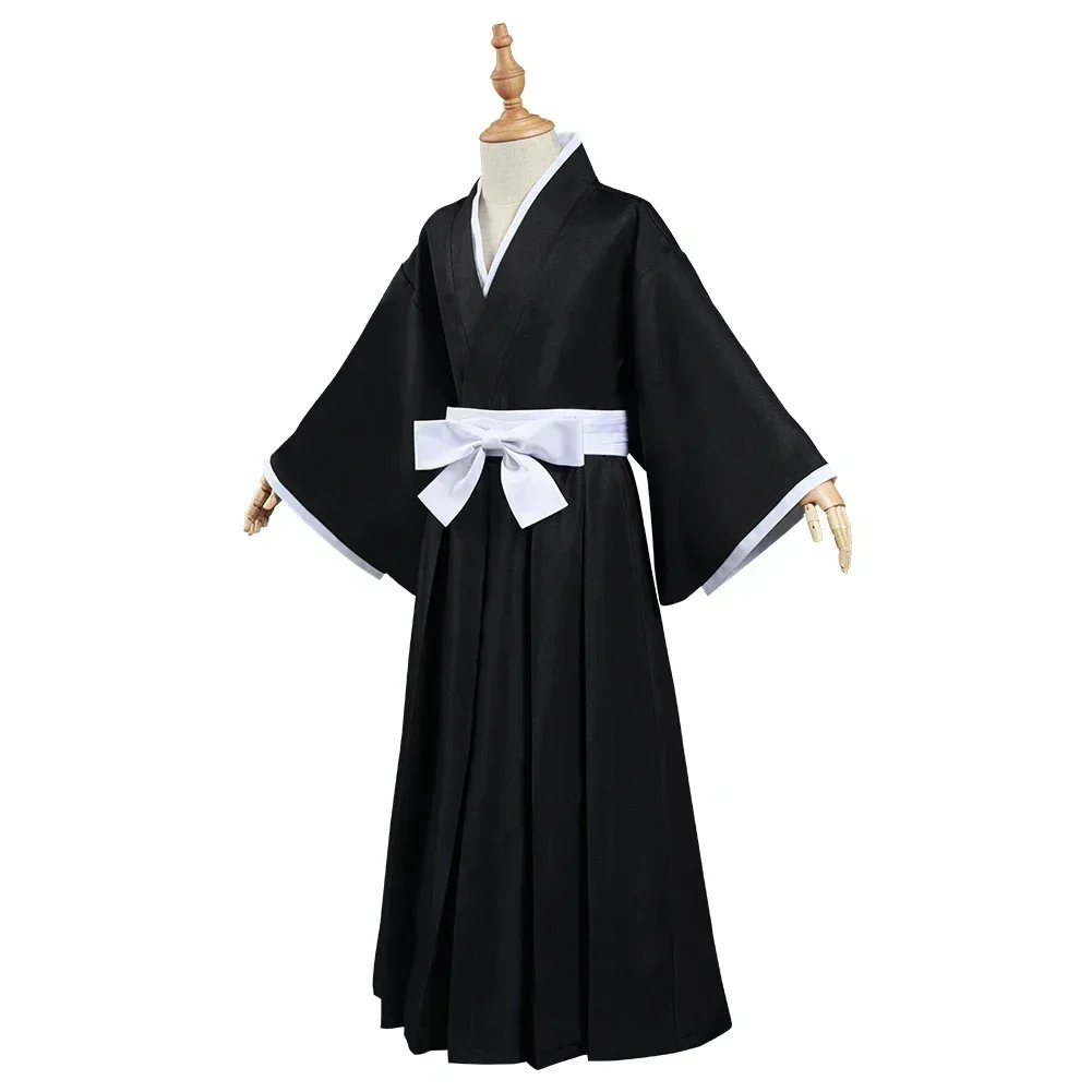 2026 Halloween Bleach Kurosaki Ichigo / Kuchiki Rukia / Toushiro Toushirou Die Pa Cosplay Costume Outfits Black Suit Halloween - view 4
