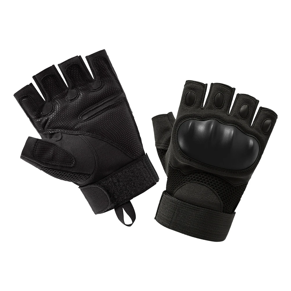 

Half Finger Cycling Gloves Durable Lightweight Breathable Sports Gloves Non Slip Anti Microfiber Ergonomic Comfortable Flexible