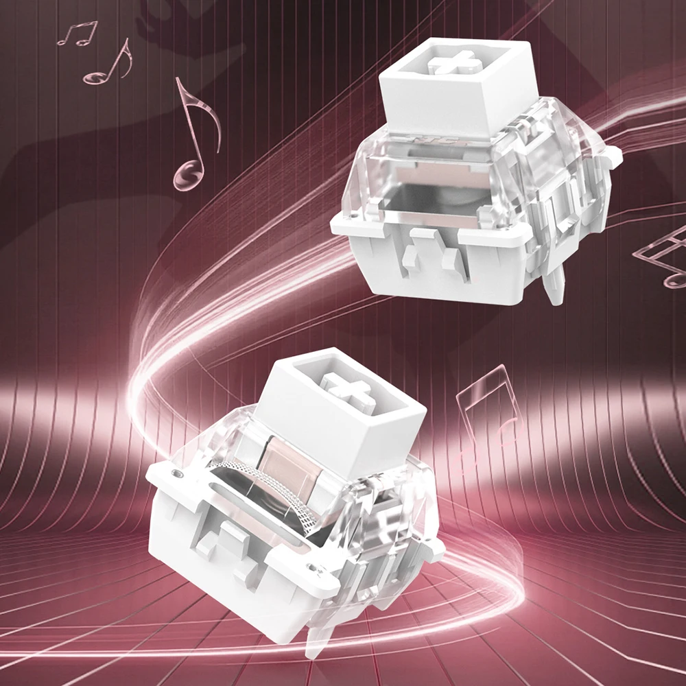 Pro KOM HE Magnetic Switch Linear for Magnetic Mechanical Keyboard Factory Lubed Pro Magneto 640Gs 480Gs 35g 100M