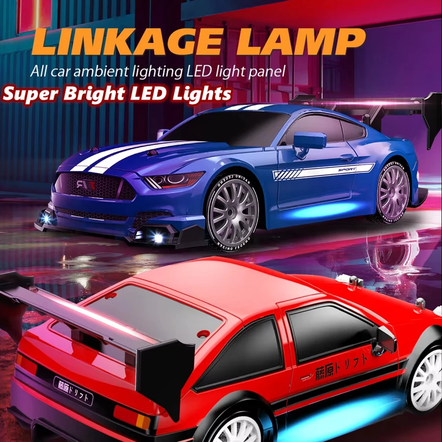 4WD RC الانجراف سيارة التحكم عن بعد GTRPRO GTR8602 نموذج 4x4 سباق RTR راديو شاحنة سيارة لعبة هدية لصبي فتاة الأطفال طفل الكبار
