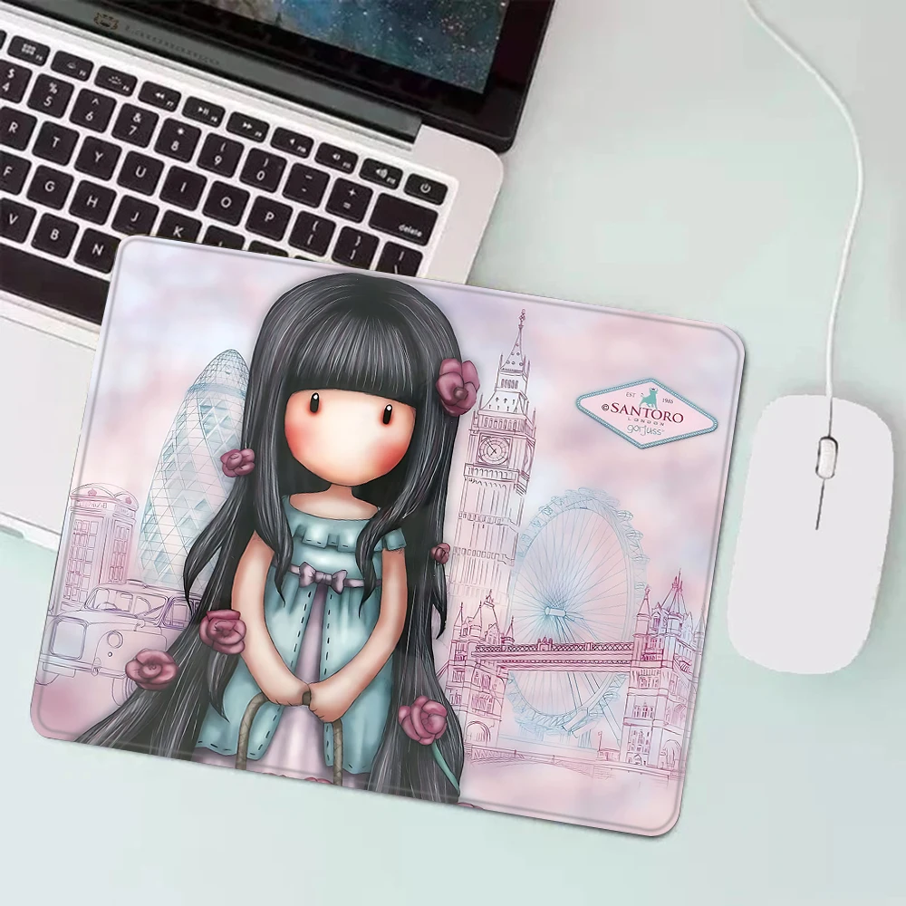 

cartoon cute girl Santoro London Gorjuss Gaming Mouse Pad Mousepad For PC Gamer Desktop Decoration Office Mouse Mat Deskmat Rug