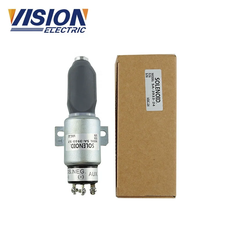 12v Solenoid Valve SA-3933-12 24v Solenoid Valve SA-3933-24 for Diesel Engine