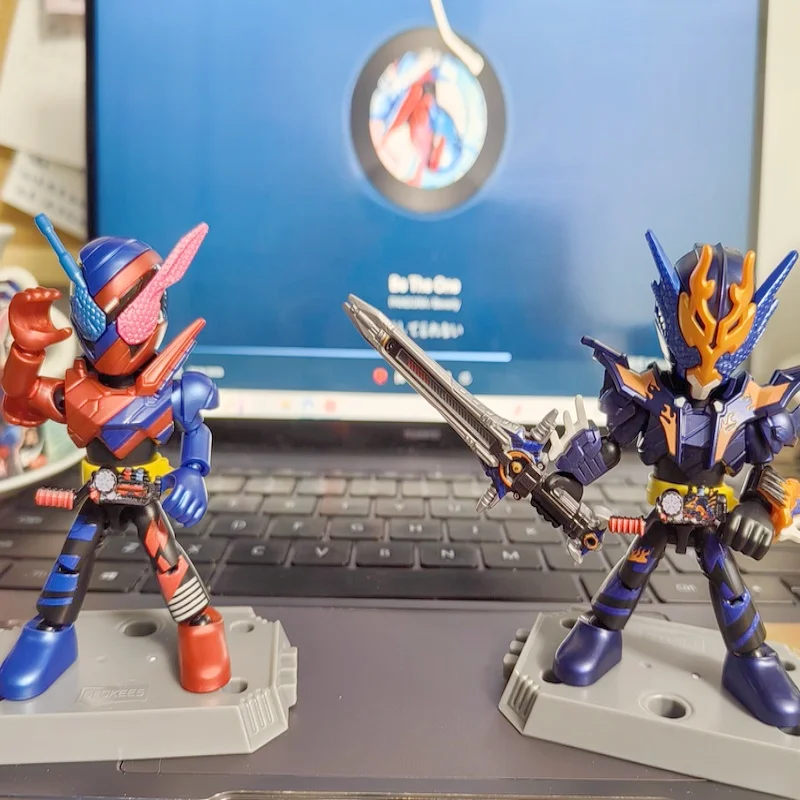 

Строительный блок BLOKEES Kamen Rider, экшн-фигурки, игрушки-насадки в маске, 9 шт., не повторная собранная игрушка для детей, подарок