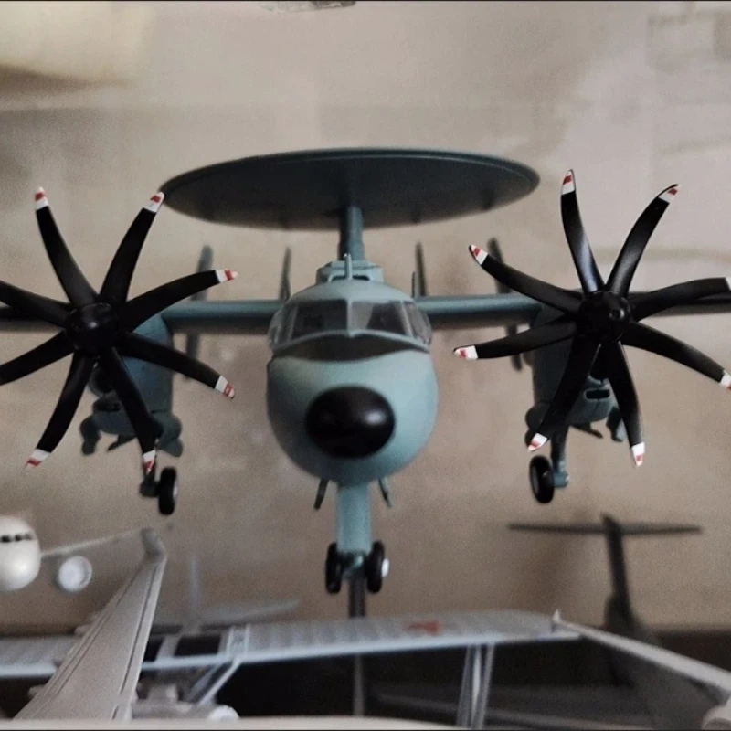Aircraft Model 1:72 Kj600 Early Warning Aircraft Model Alloy High Simulation Aircraft Carrier Based Aircraft Model Military Gift