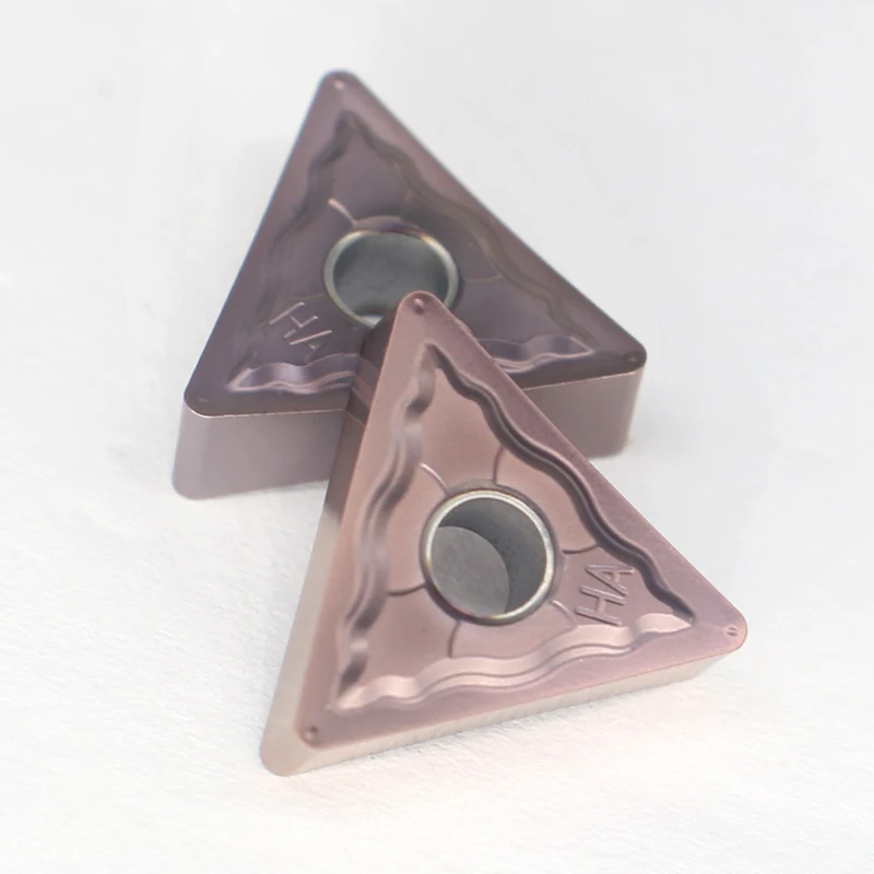 Imagem -03 - Cnc Metal Lathe Tools Carbide Inserts Lâmina de Usinagem para Aço Inoxidável Alta Qualidade 10 Pcs Tnmg160404-ha Tnmg331