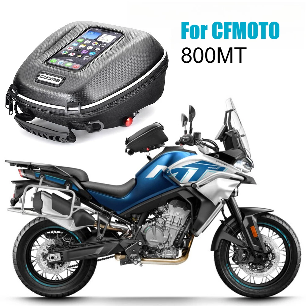

Для CFMOTO 800MT 800MT мотоциклетная сумка на бак, водонепроницаемый рюкзак CF-MOTO 800MT MT800, навигационный фланец с быстрой блокировкой