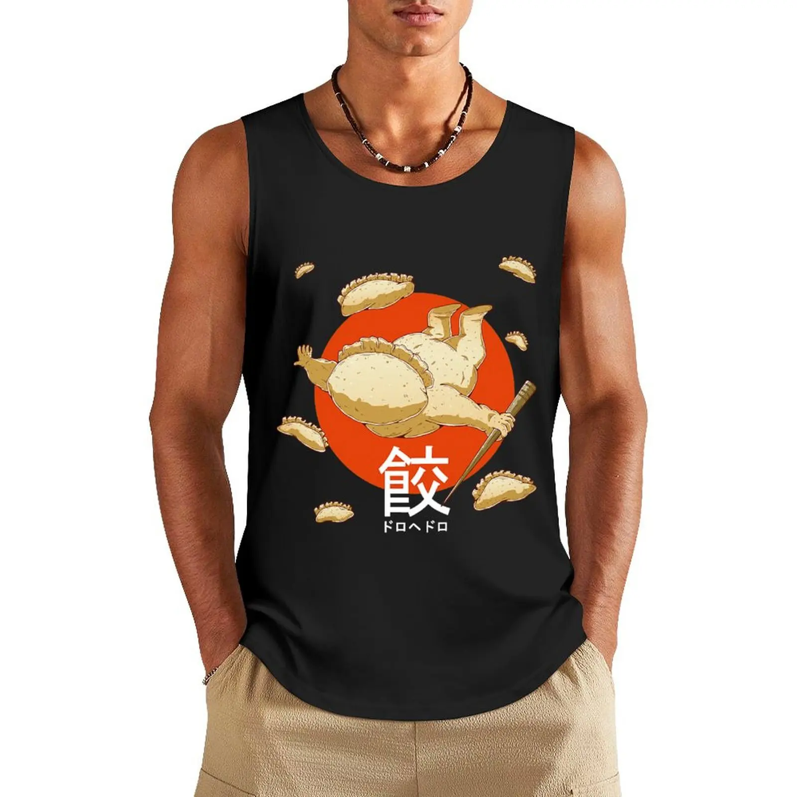 

The Gyoza Fairy Tank Top singlet for men t shirt gym gym clothes man fitness gym Men's t-shirts