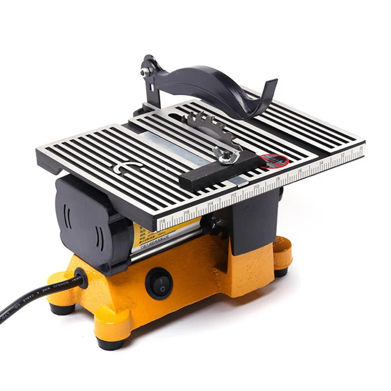 Mini Electric Table Saw Wood Stone Metal Glass Cutting Machine 5000Rpm Adjustable Angle Table Saw