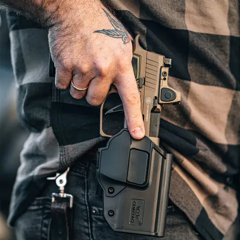 Owb Holster Sig p320 M18   Sig p320 M17  Holster  Retention Level 2  Tactical Holster  omitac