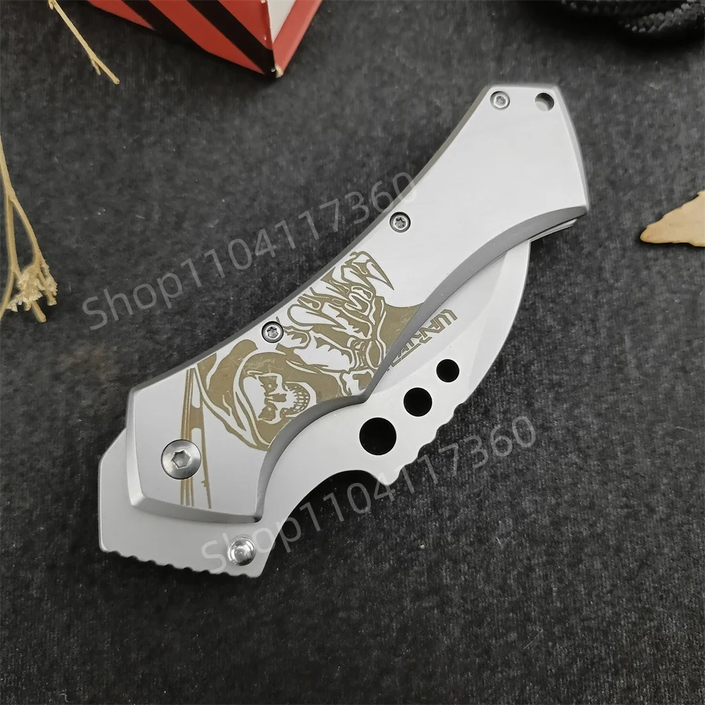 Wartech Scythe Ninja Folding Blade Knife 420 Steel Karambit Knives Outdoor EDC Camping Hunting Survival Camping Hunting Tools