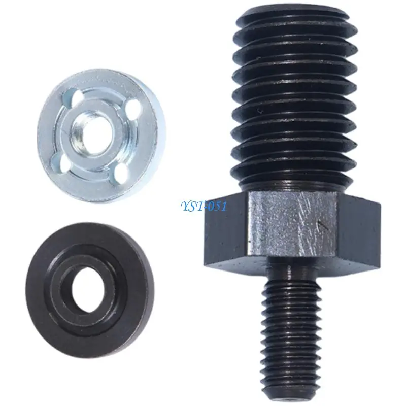 

E15A Compact 3Inch Grinder Adapter Shaft With Reinforced Carbon Steel Construction