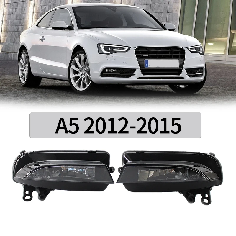 A Pair Front Bumper Lower Fog Light Lamp Halogen For-Audi A5 2012-2015 8T0941699F 8T0941700F