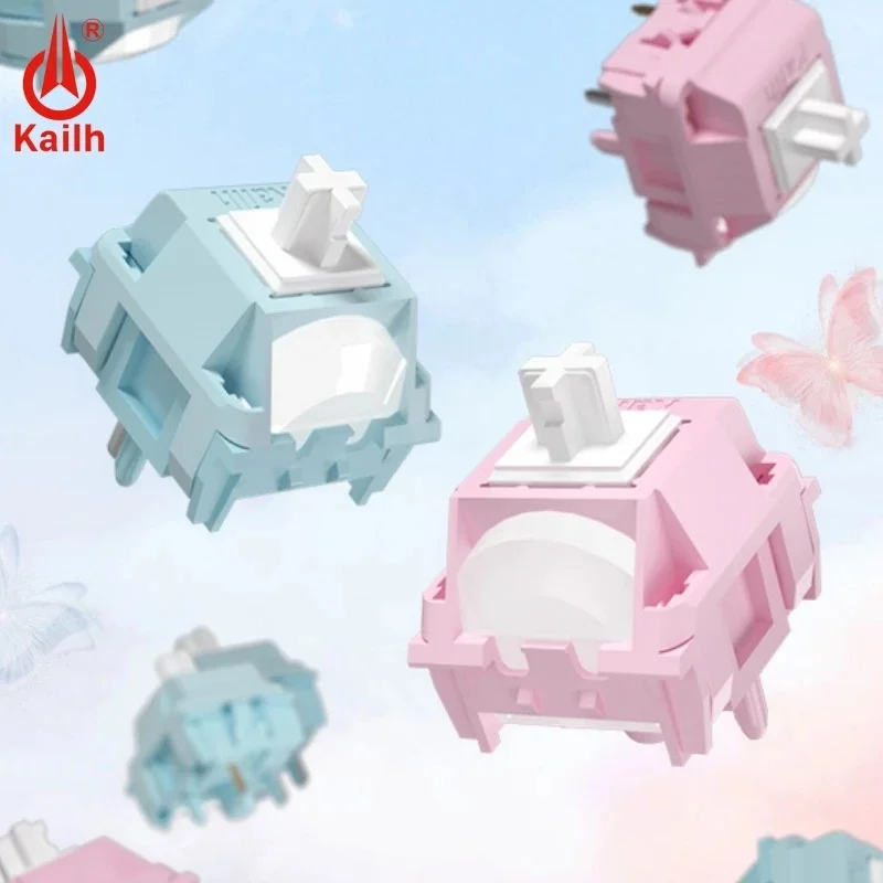 Kailh-メカニカルキーパッドスイッチcp pro,バタフライ,ラブダンス,スムーズ,延長,スプリングスピードスイッチ,1ピース,3ピース,5ピース