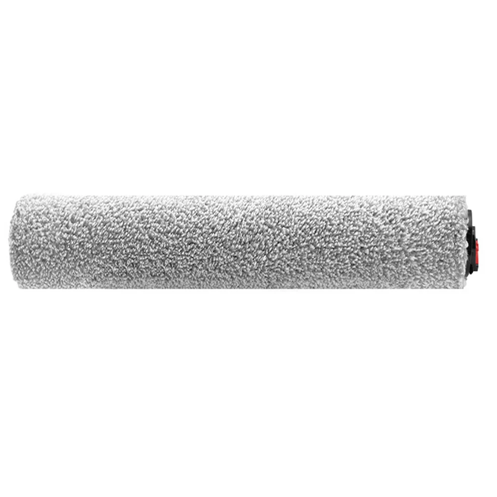 Home Cleaning Roller Brush Vacuum Replacement Sturdy Plastic Fiber Bristles Rotating Design Snap-in Installation