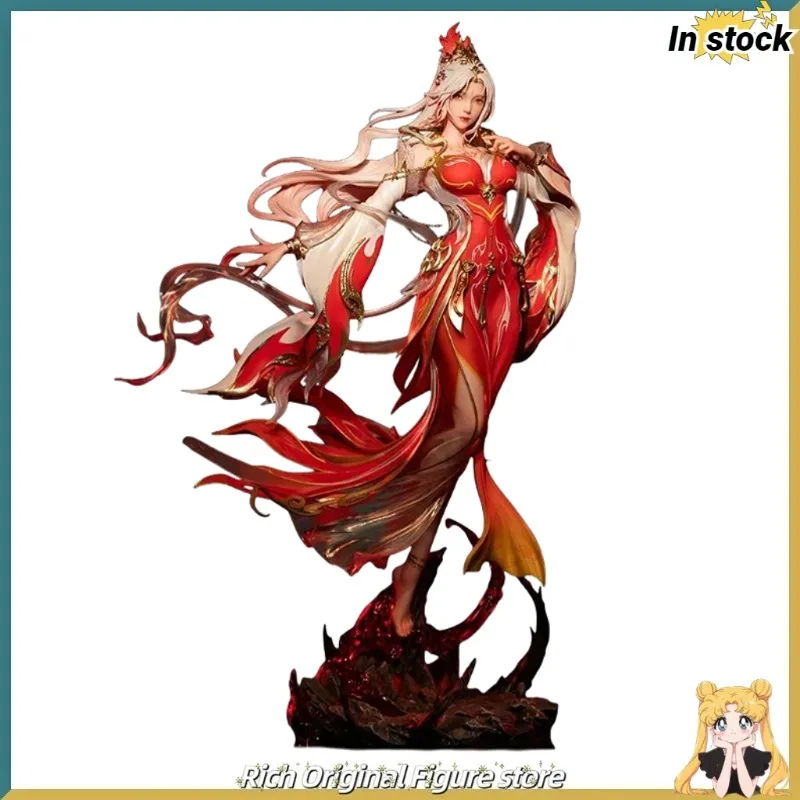 【In Stock】Original PIJI New Era Perfect World Animation Theatrical Version Fire Spirit 1/6 Light Statue Anime Figure