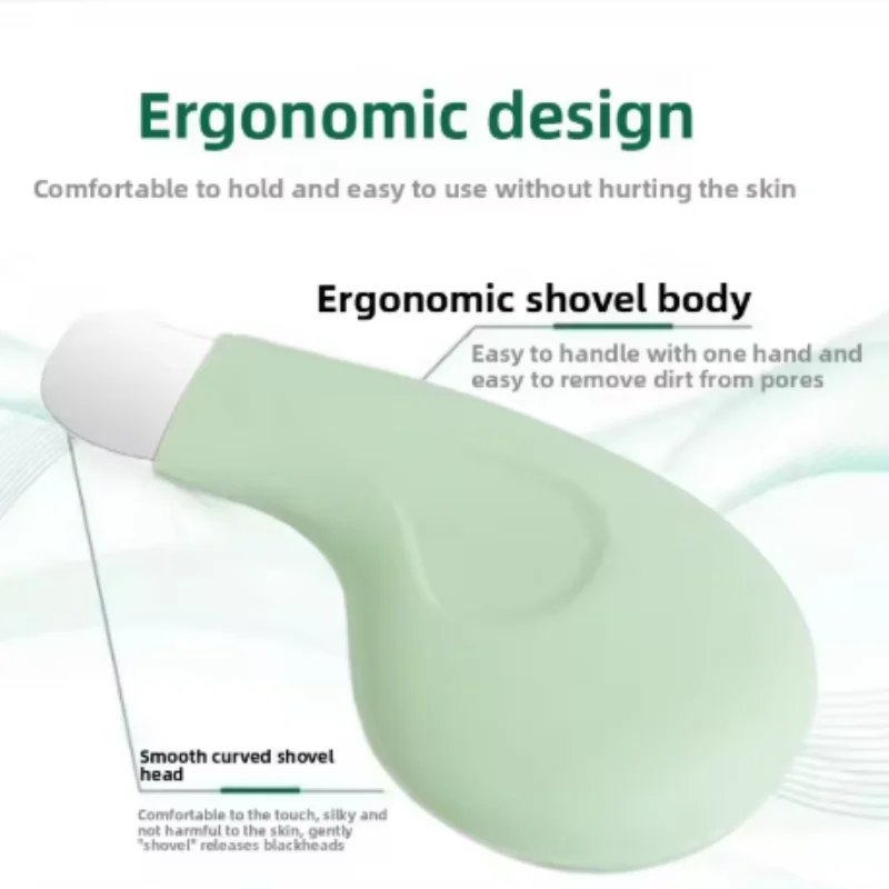 1/4 pièces mélange nouvelle beauté nettoyage pelle couteau visage nez points blancs et points noirs élimination beauté points noirs pelle profondeur