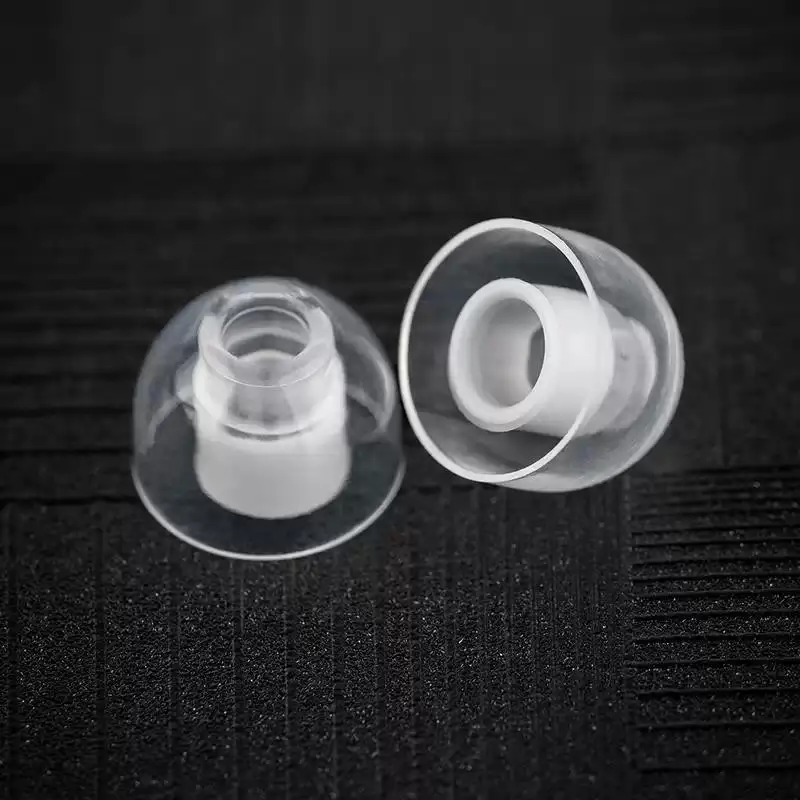 TANCHJIM T-APB T500 A/B Earphone Tips Treble/ Bass Enhancing Air Pressure Balance Silicone Eartips 1Size 2 Pairs HiFi earplug