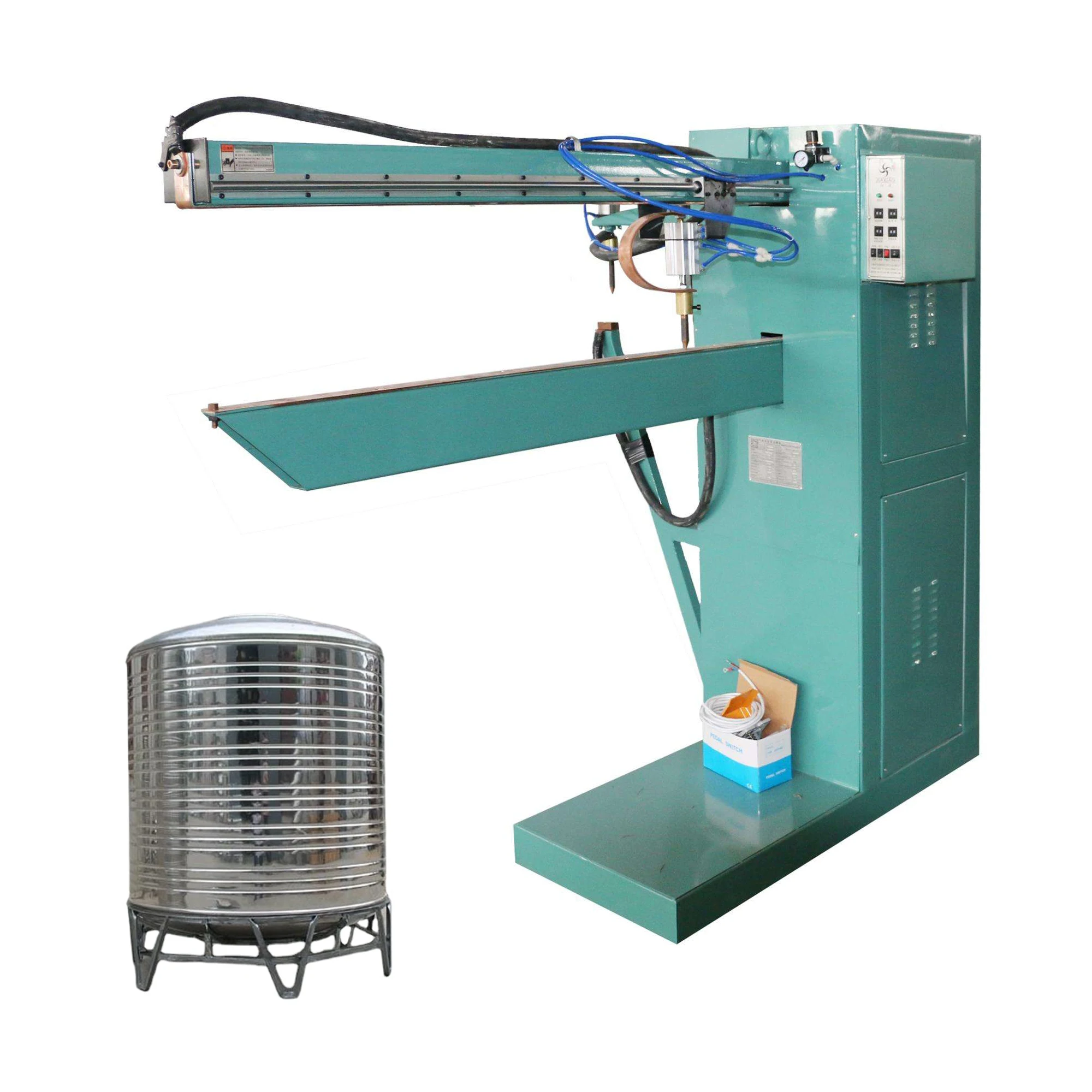 Water Tower Tank Production Line Orbit Spot Welding Machine