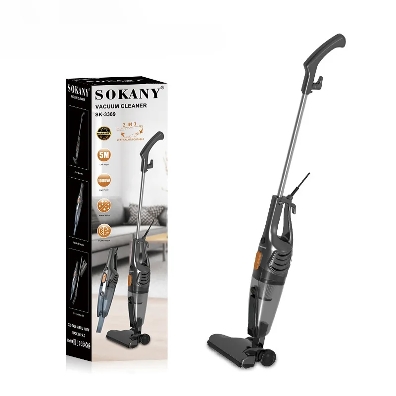 

Cross-border European vacuum cleaner household handheld mite removal and dust cable 5 meters