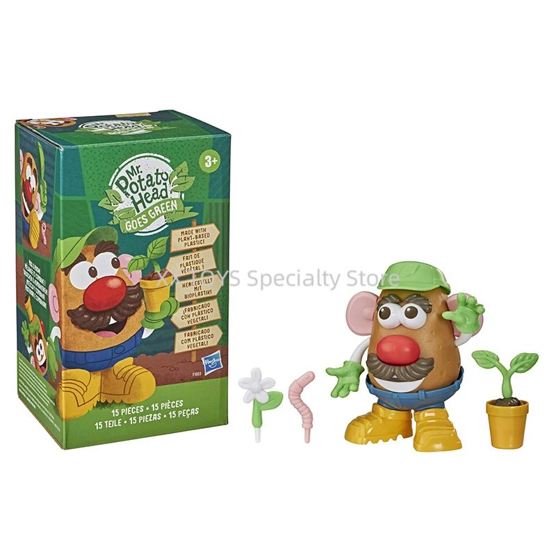 

Mr Potato Head Goes Green Toy Puzzle Model Figures Toy Action Figure Collection Kids Fun Assembled Educational Toy Birthday Gift