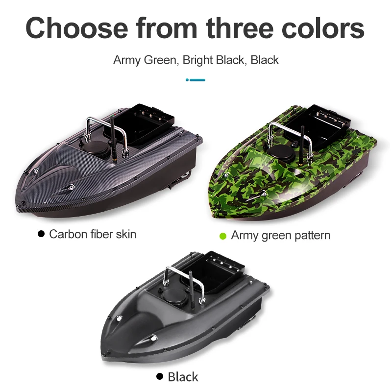 Remote Control Lure Boat 500m High Speed Carp Robot Rc Fishing Bait Boat