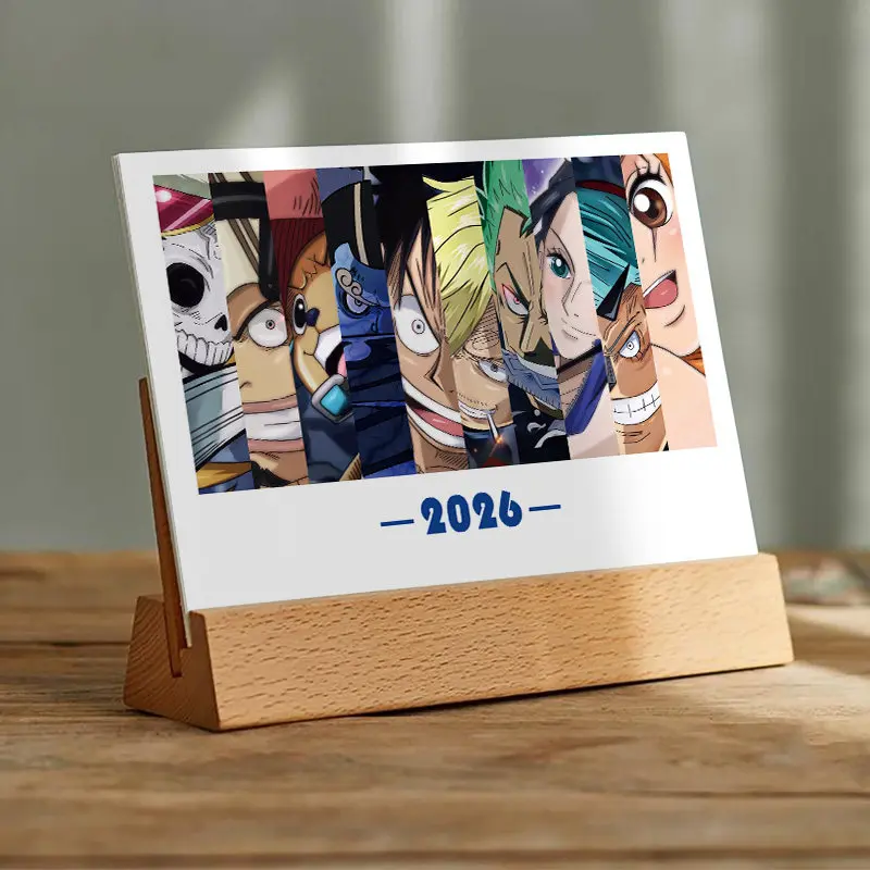

Настольный календарь «Однажды в аниме» 2027: «Однажды в аниме» — календарь с персонажами Луффи и Зоро, ежемесячный планировщик, канцелярские товары, игрушки, декор, подарки для детей на праздники