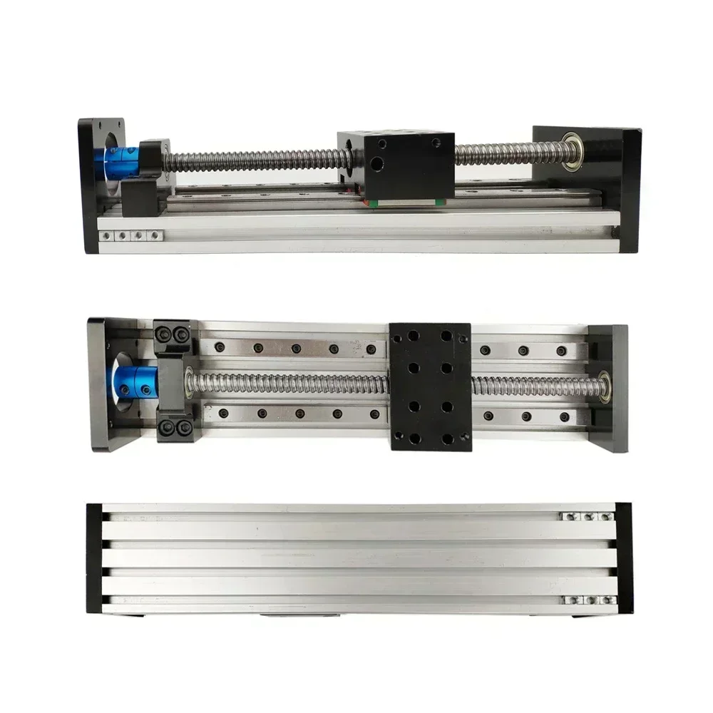 Image 6: Rail de guidage linéaire avec vis à billes, double rail linéaire, axe XYZ, SFU1204, 1605, 1610, moteur pas à pas Nema 23, charge maximale de 60kg