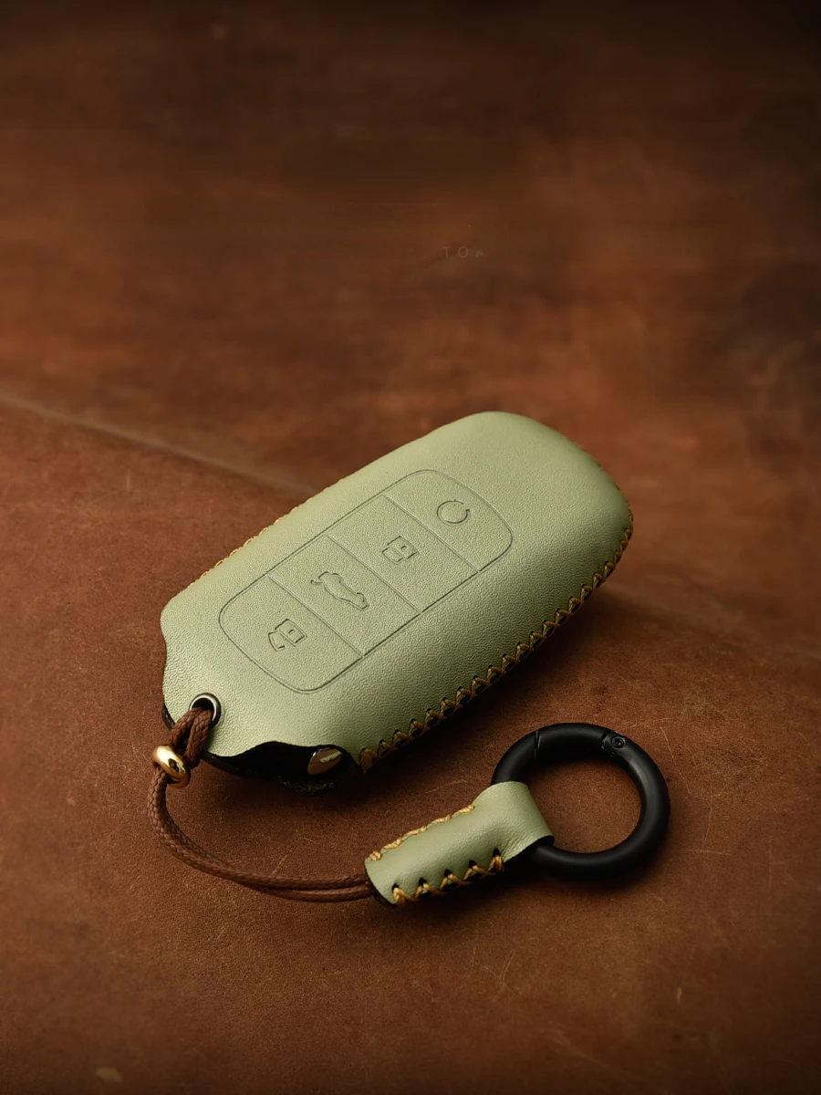 Suitable For Chery TIGGO 8 PRO MAX 2021 - 2024  Leather Car Remote Key Case Cover Simple Style